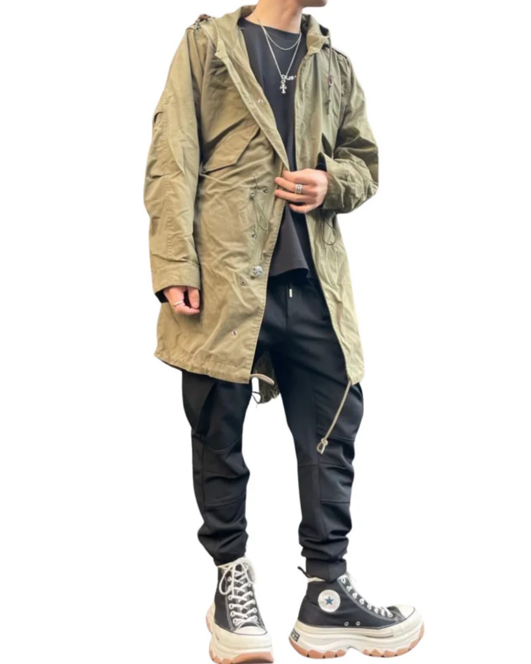 FISH-TAILコート UNISEX