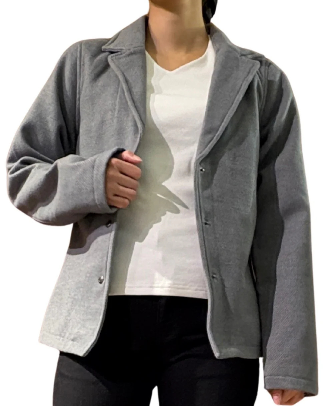 WOMEN 165cm グレー/サイズF着用