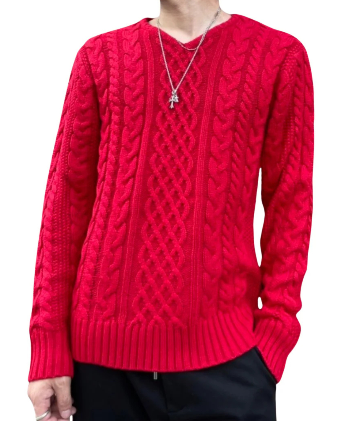 MEN 170cm レッド/サイズ1着用