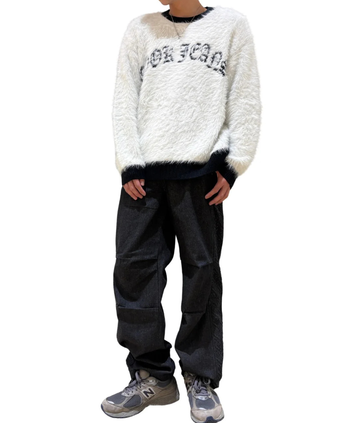 シャギーCJロゴニット MEN