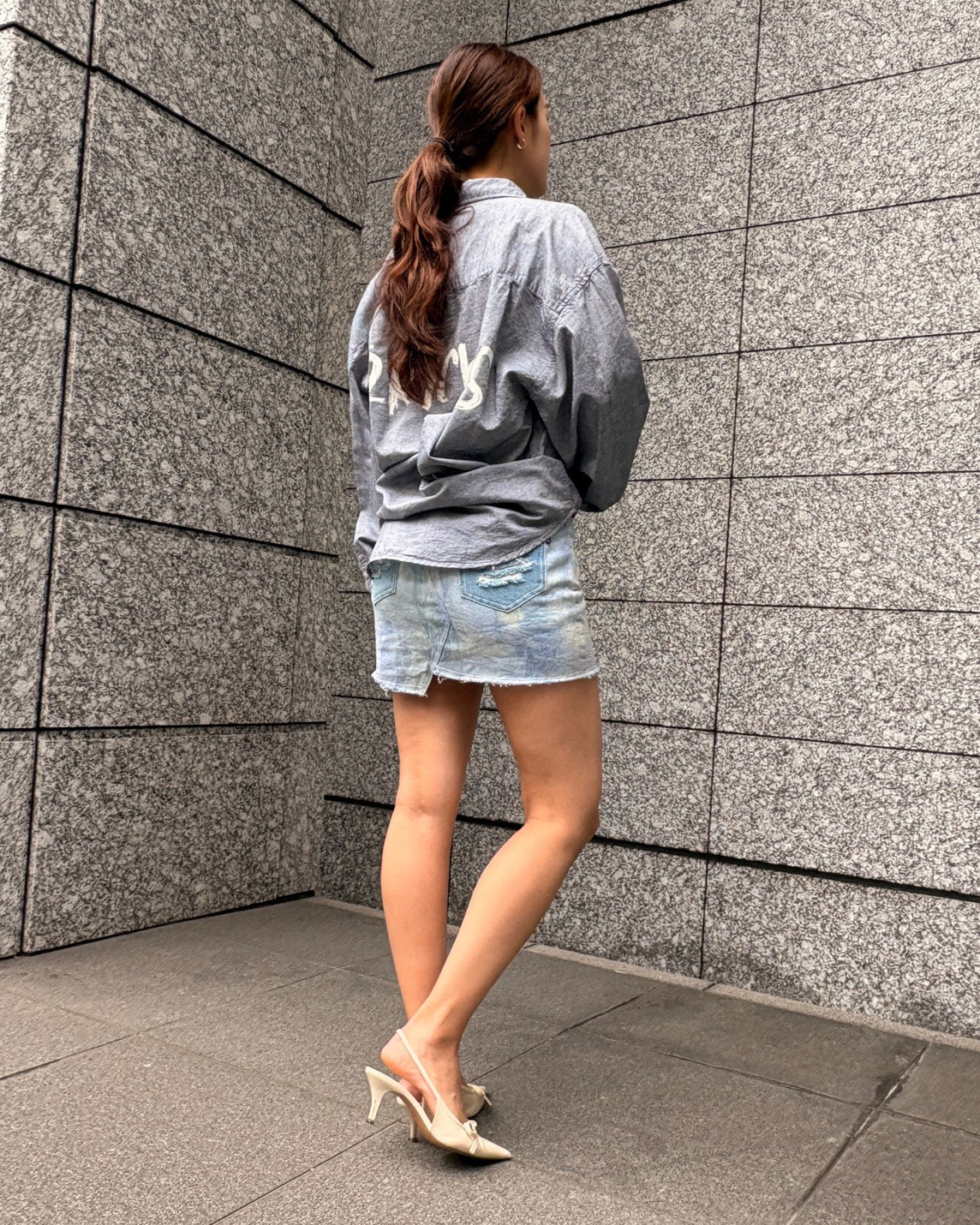 ムラ染スカパン WOMEN