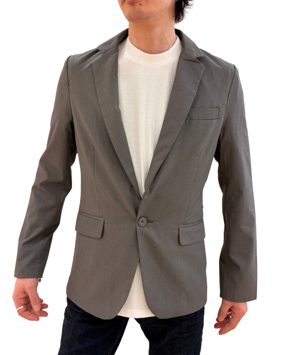 MEN 170cm グレー/サイズ1着用