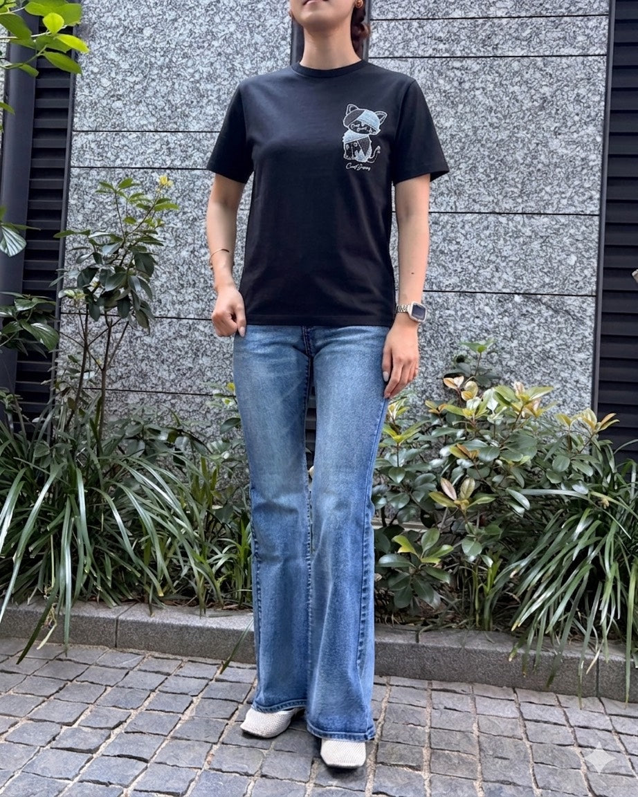 サガラCAT半袖T WOMEN