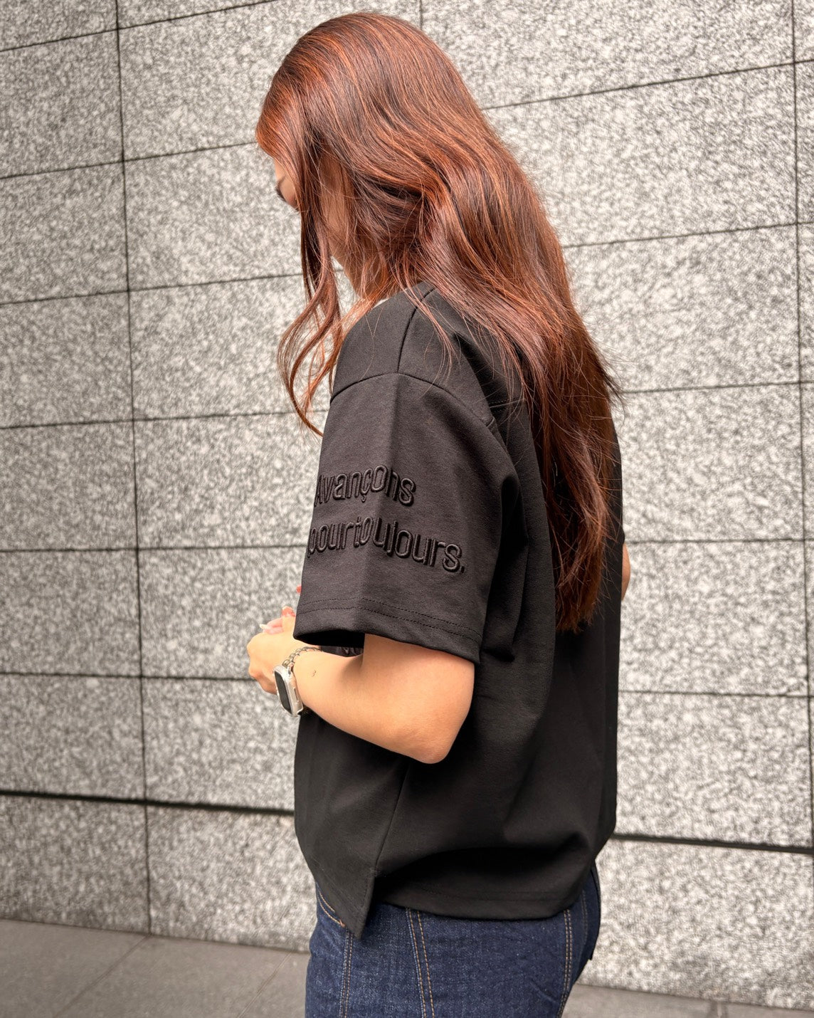 【再入荷】3Dランダム刺繡T WOMEN