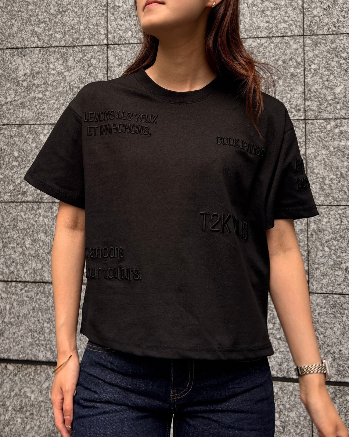 WOMEN 165cm ブラック/サイズF着用