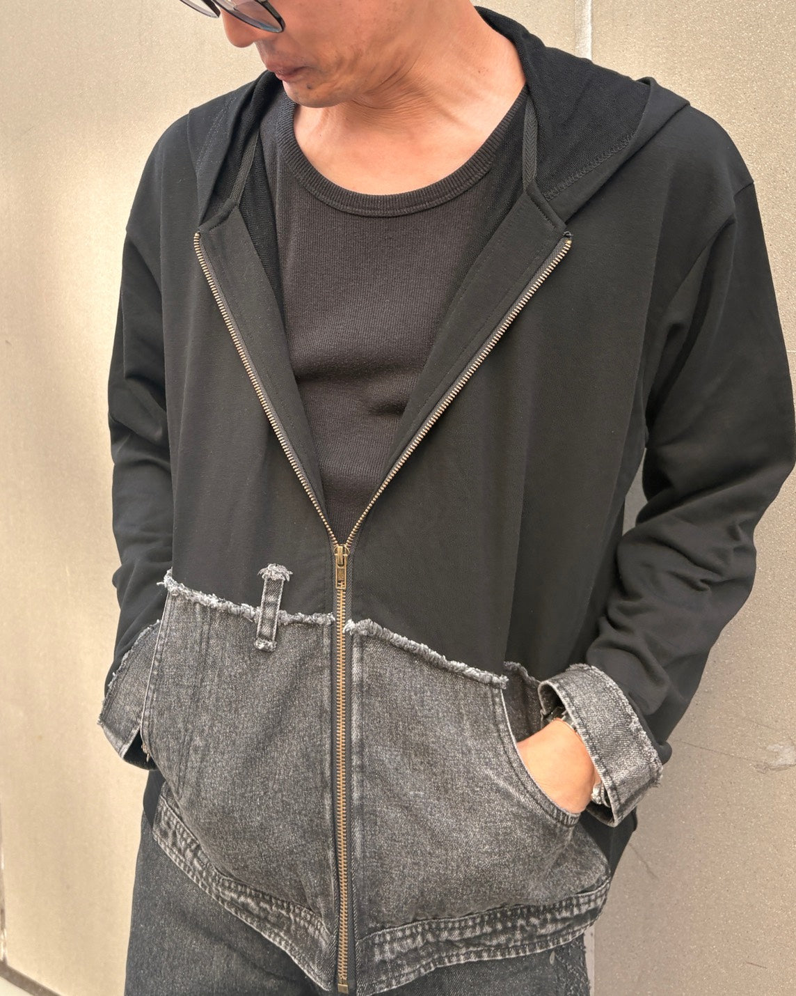 MEN 171cm ブラック/サイズF着用