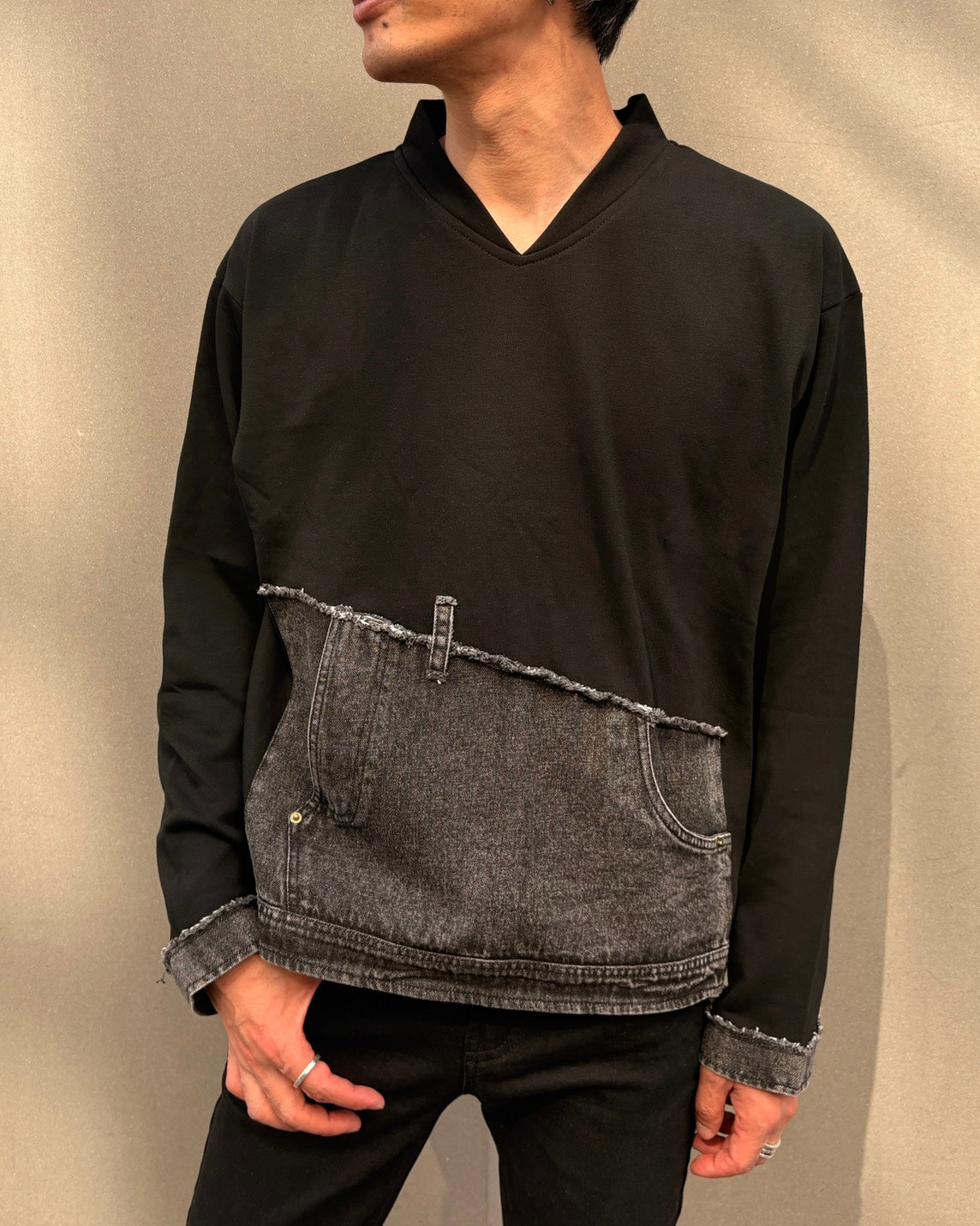 MEN 171cm ブラック/サイズ1着用