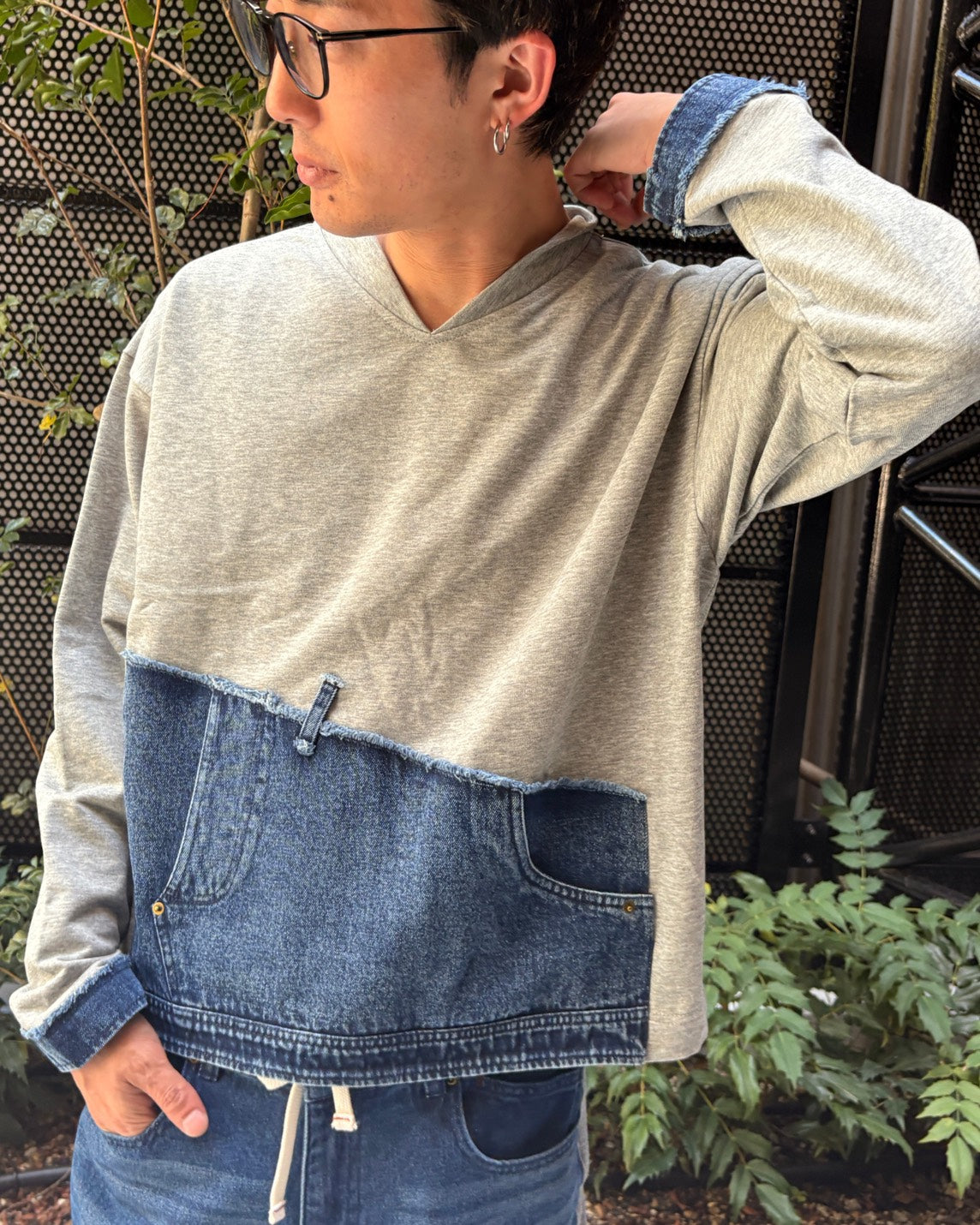 MEN 171cm モクグレー/サイズ1着用