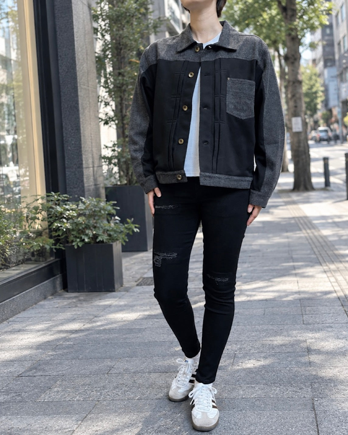 デニムドッキングジャケット UNISEX