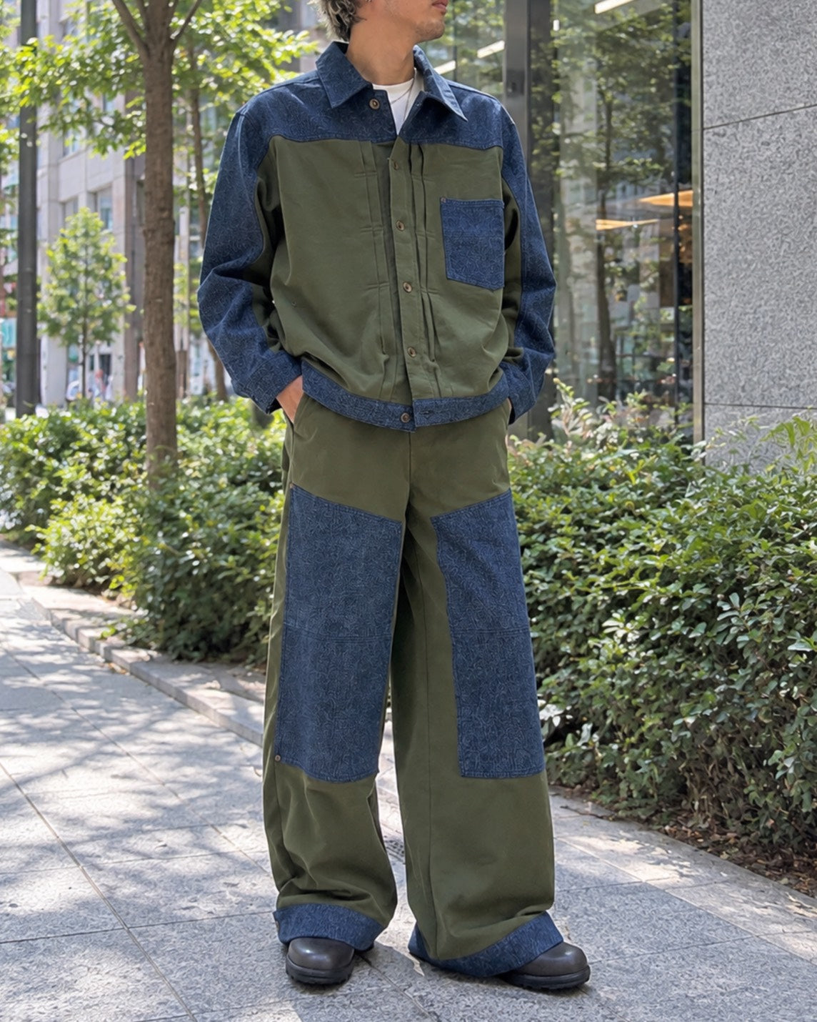 デニムドッキングパンツ UNISEX
