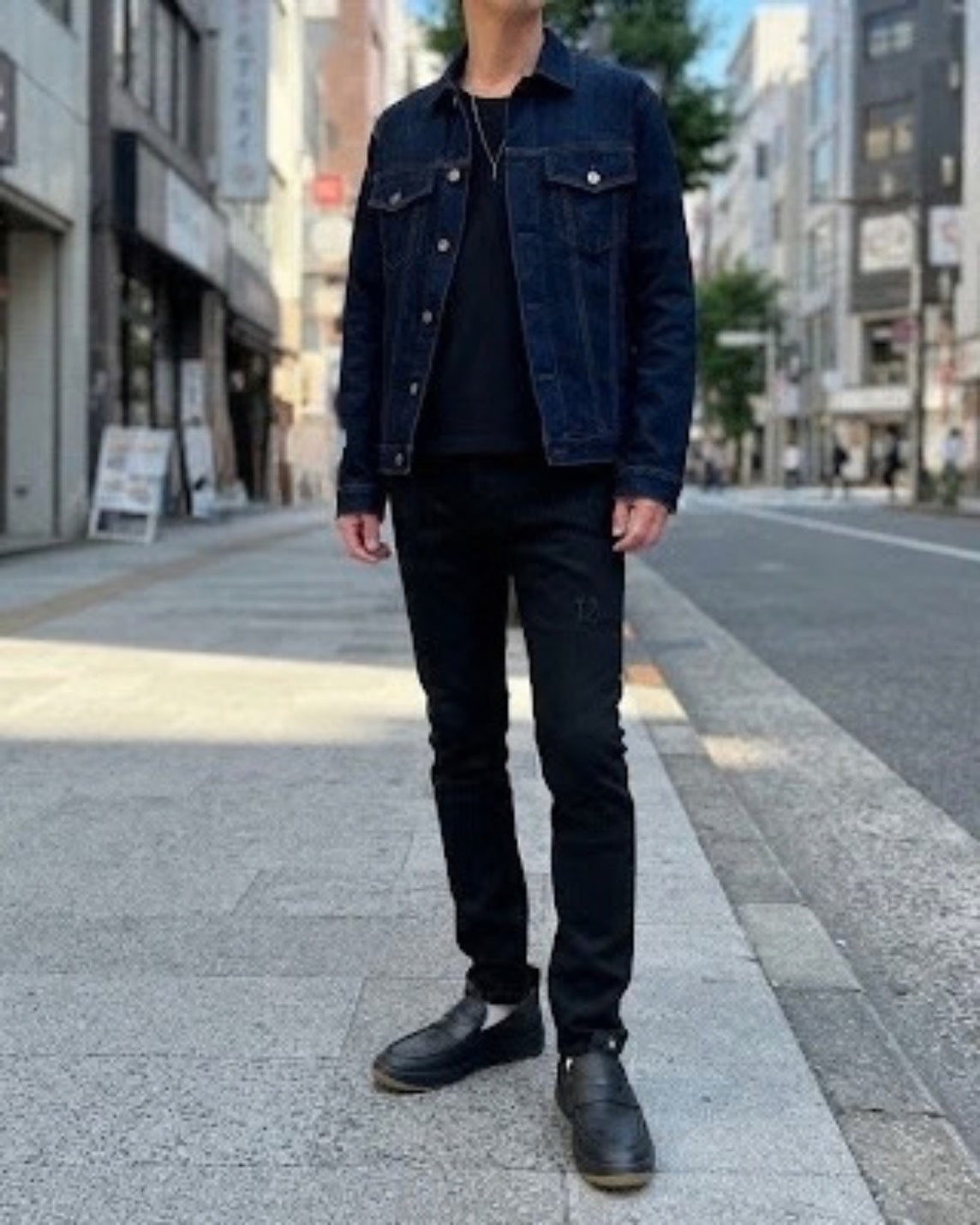 刺繍シガレットパンツ UNISEX