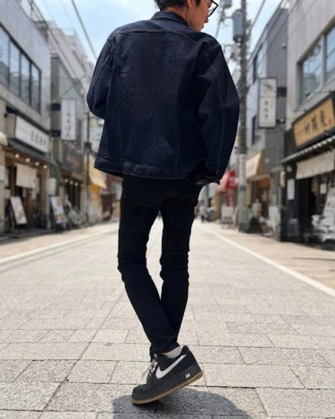 刺繍シガレットパンツ UNISEX