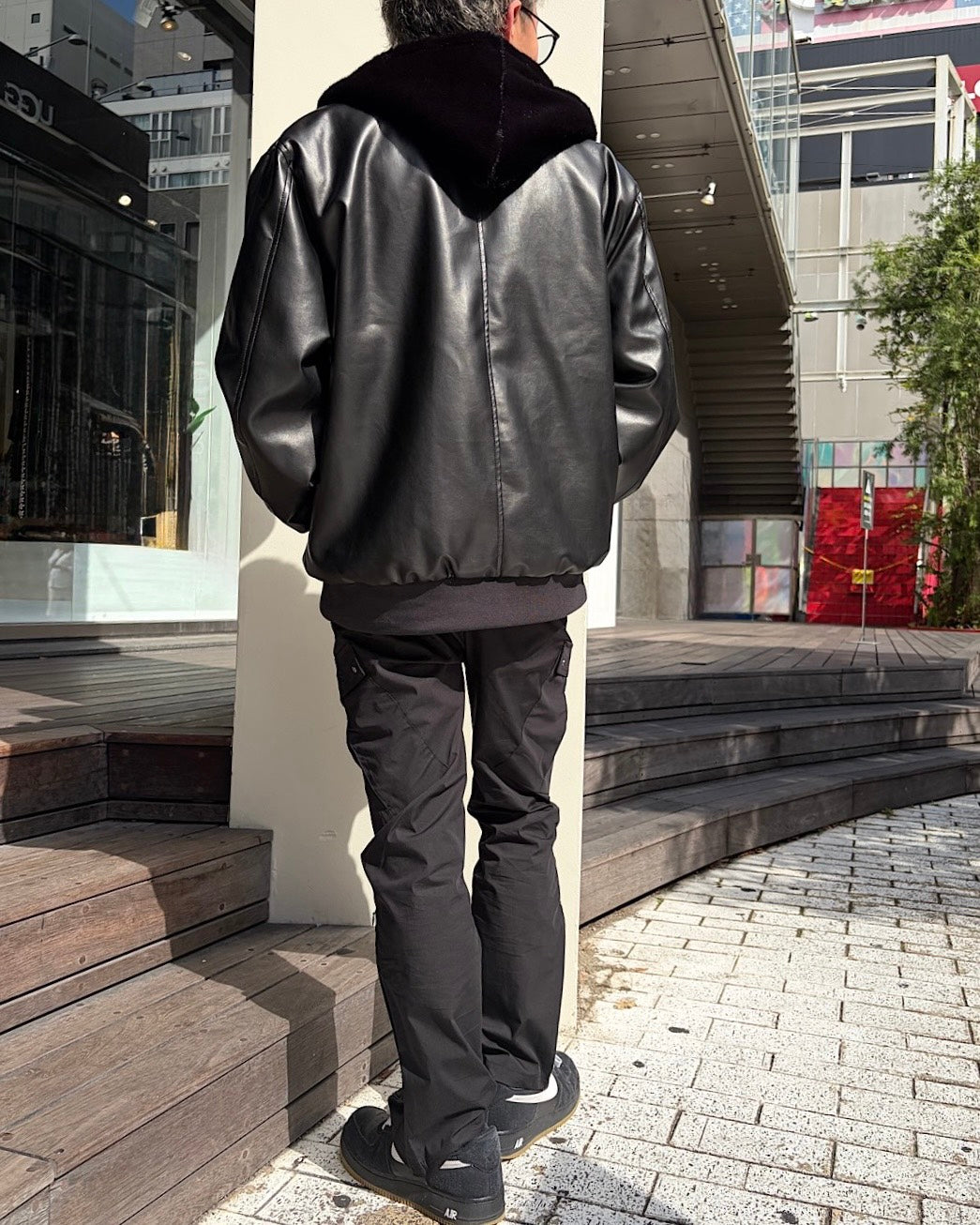 CJリバーシブルファーダウンジャケット UNISEX