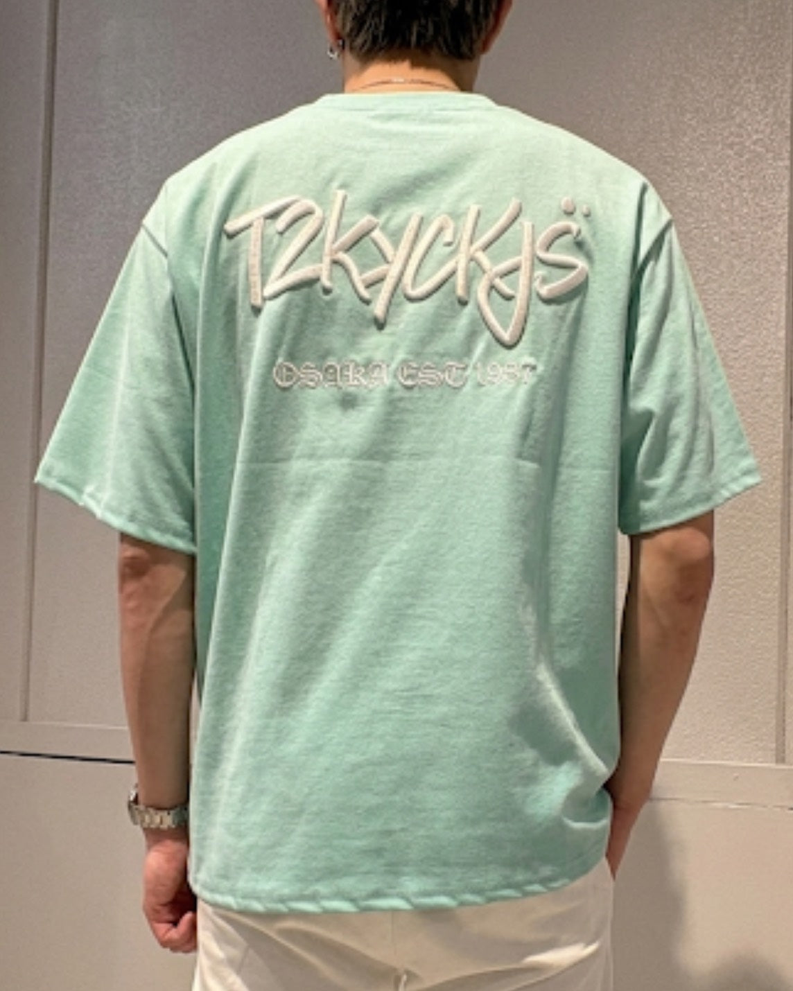 T2KYCKJS3D刺繍T UNISEX