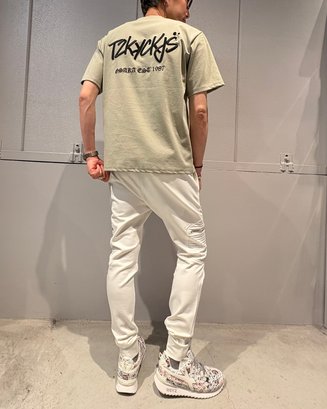 T2KYCKJS3D刺繍T UNISEX