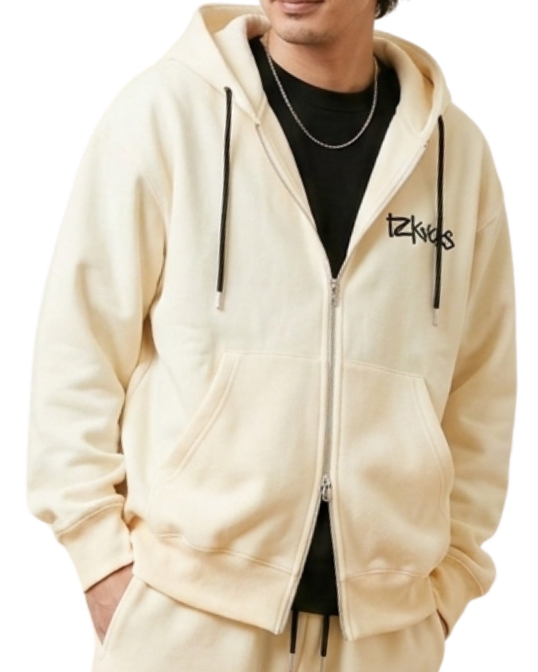 MEN 170cm クリーム/サイズF着用