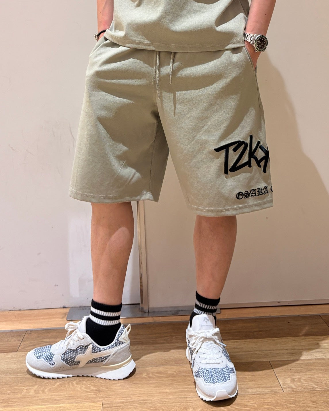 MEN 170cm セージ/サイズF着用