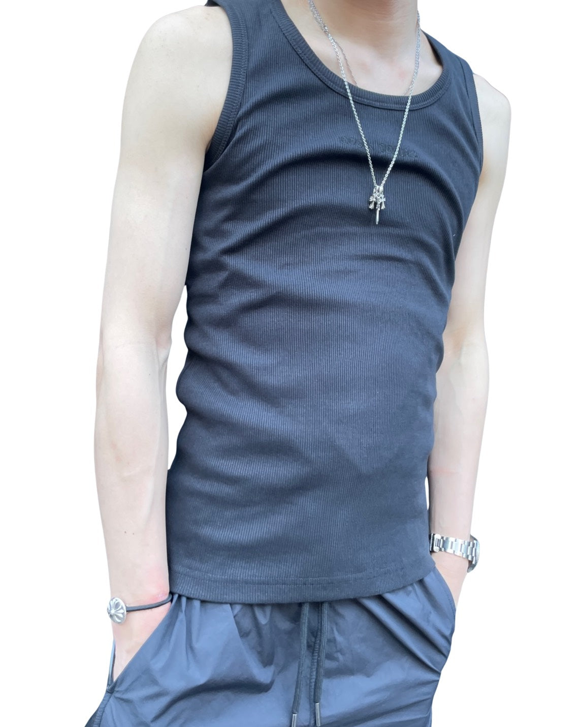 MEN 170cm ブラック/サイズ1着用