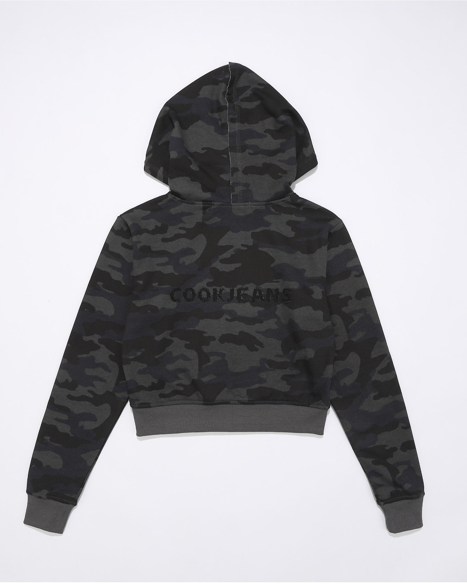 カットオフスウェットジップパーカー WOMEN