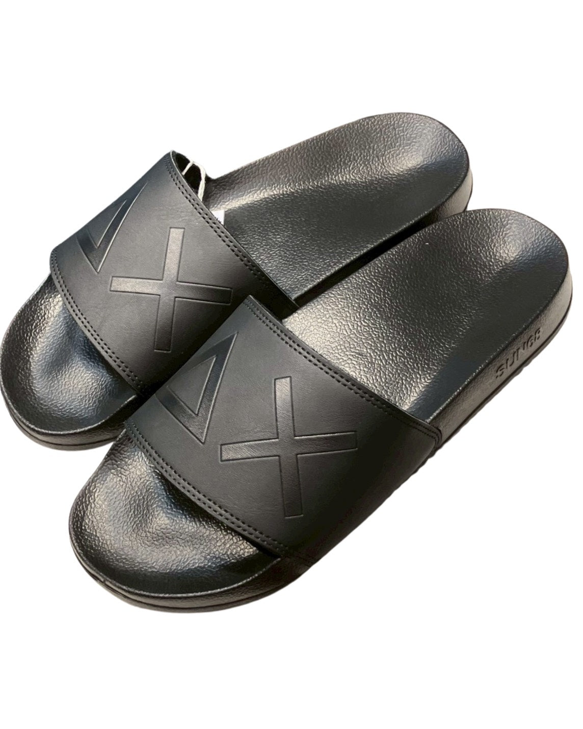 SLIPPERS-LOGO サンダル(ブラック) MEN