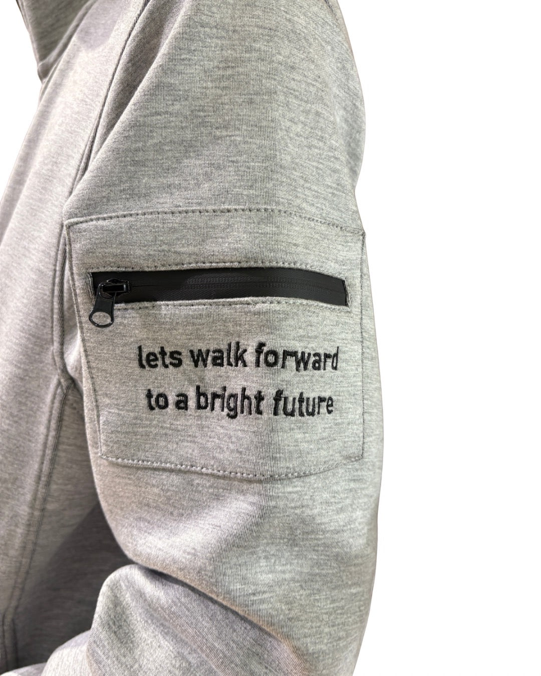 スタンド襟ジップジャケット UNISEX