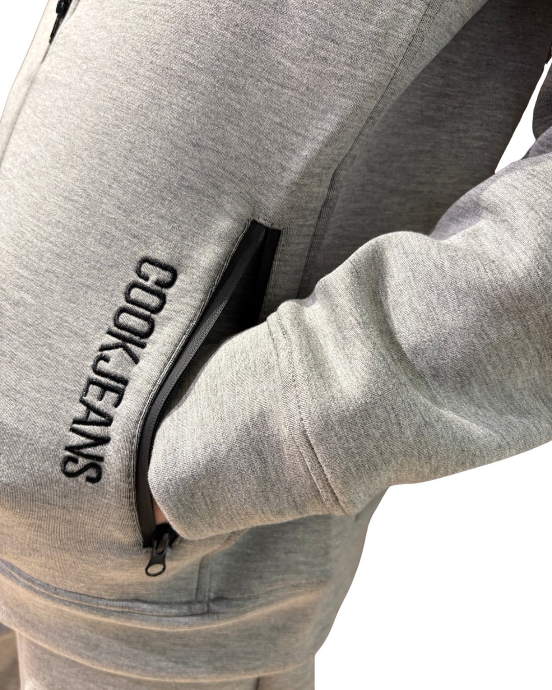 スタンド襟ジップジャケット UNISEX