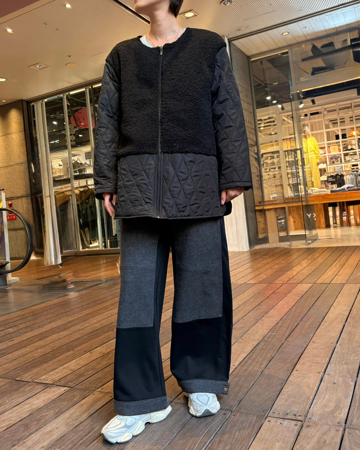 ボアキルトジャケット WOMEN
