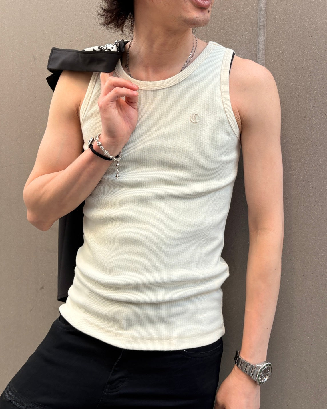 Cロゴタンクトップ MEN