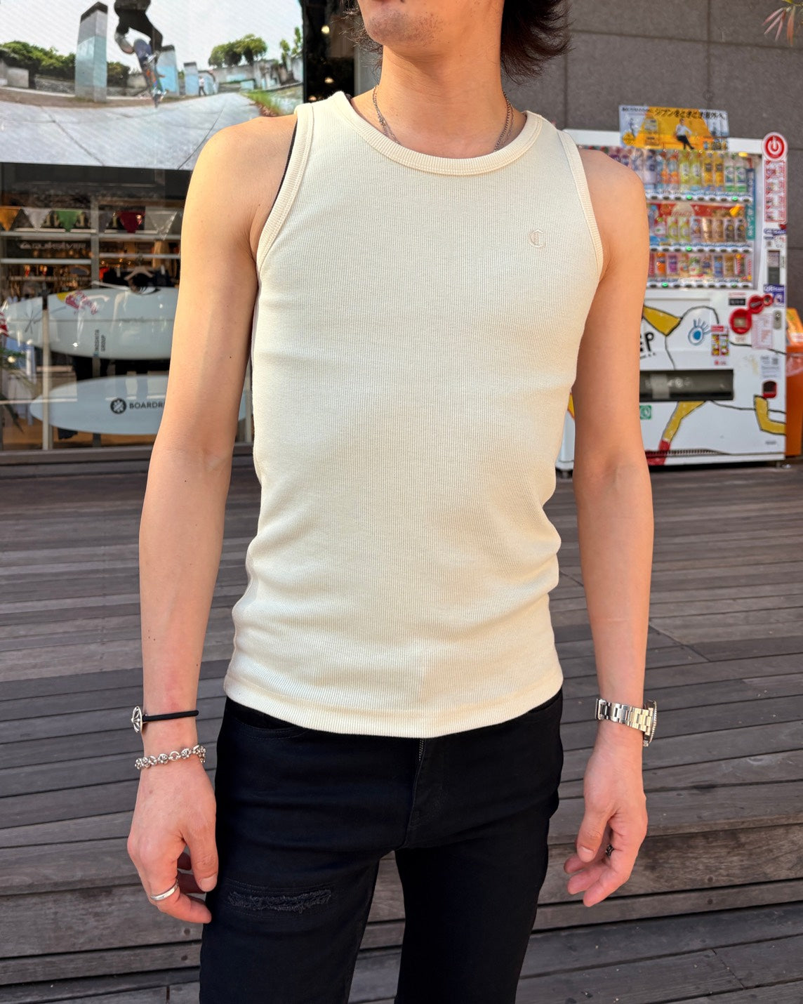 MEN 170cm エクリュー/サイズ1着用