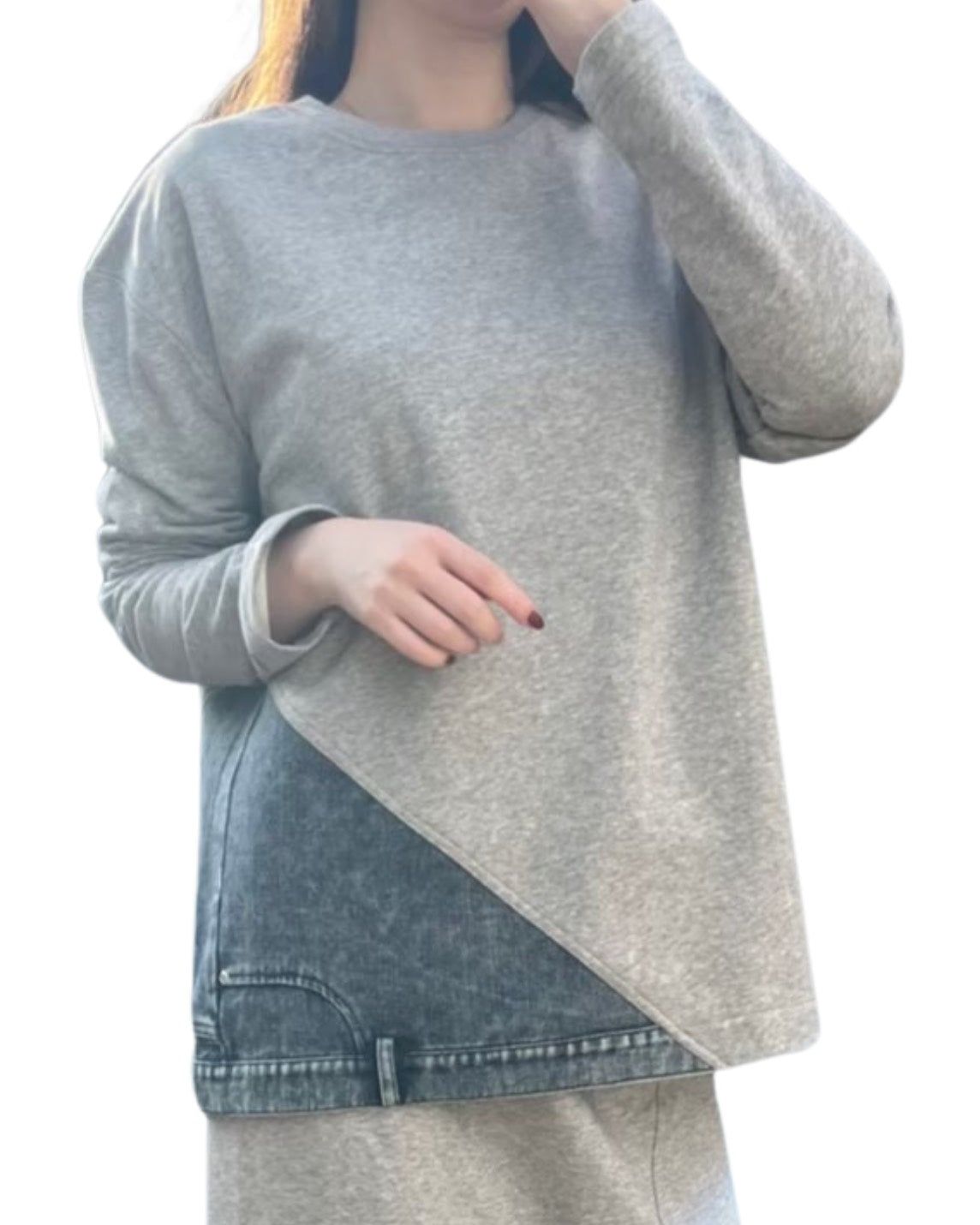 WOMEN 165cm モクグレー/サイズ1着用