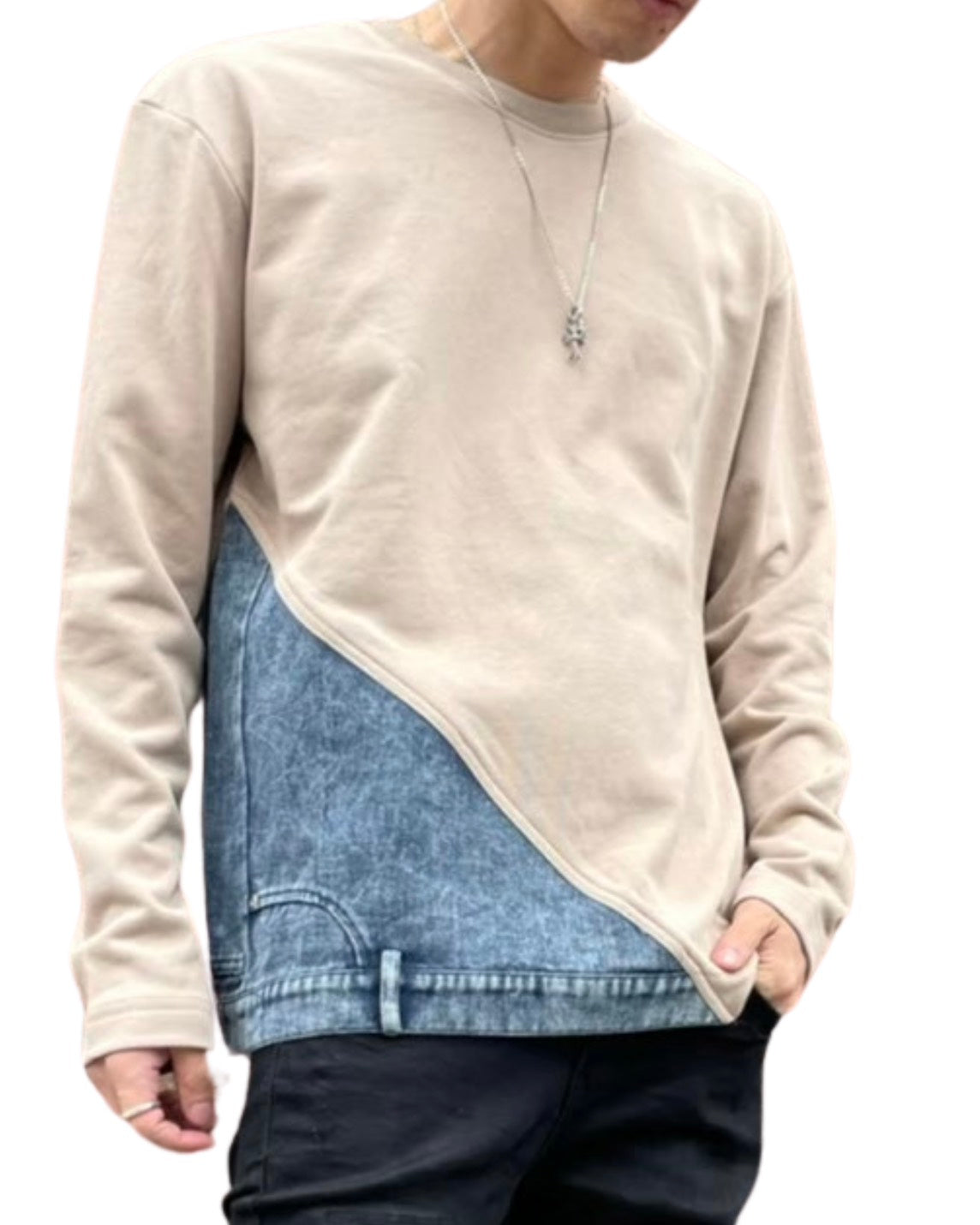 MEN 170cm モカ/サイズ2着用