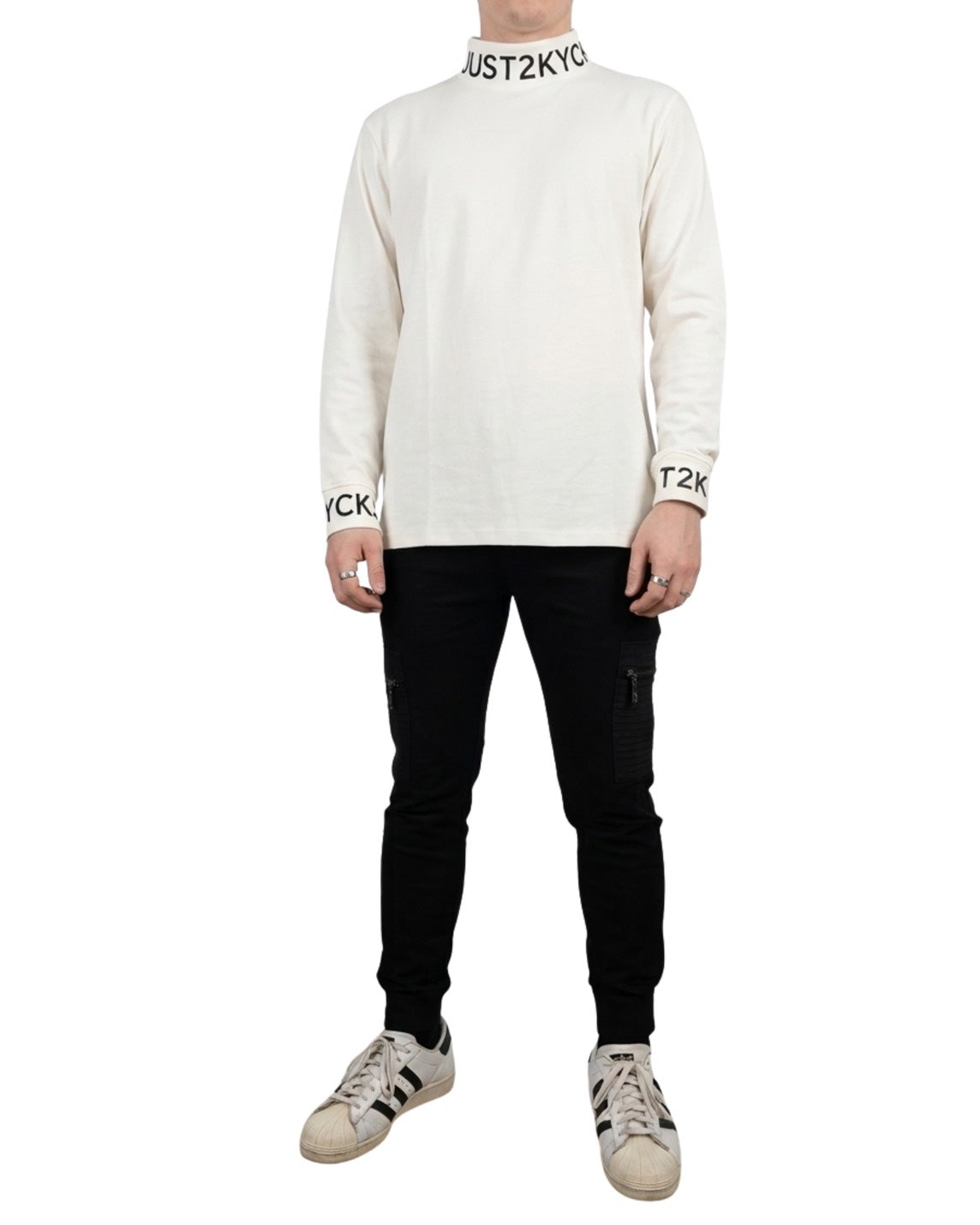 モックネックロンT UNISEX