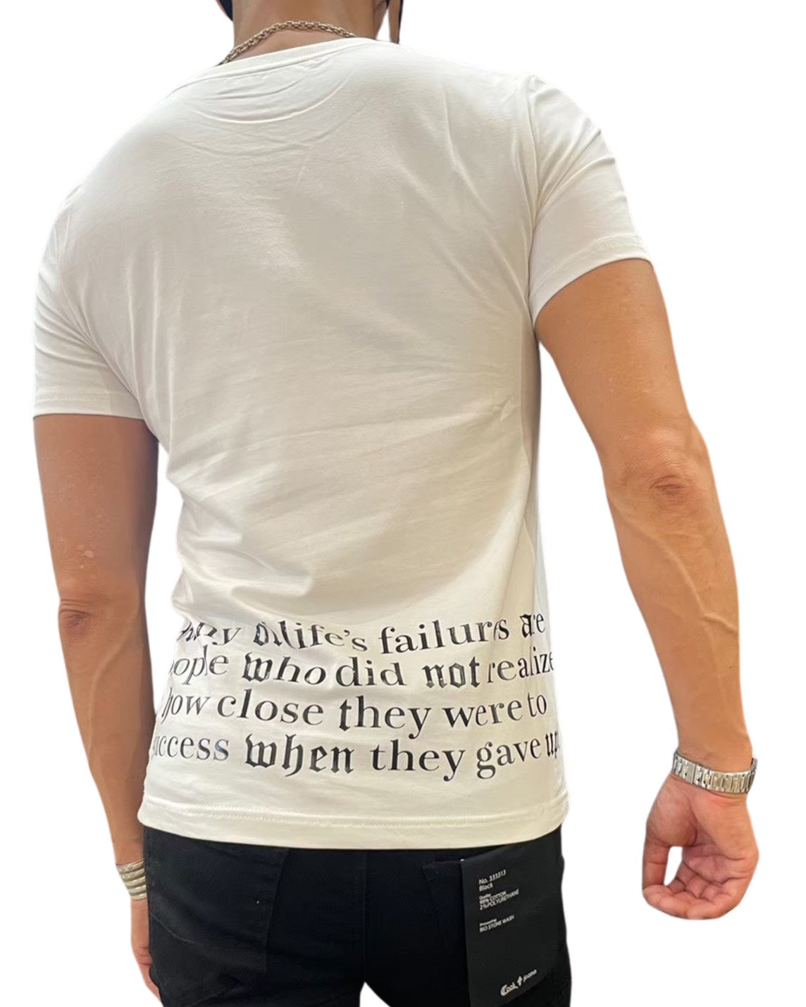 裾メッセージTS UNISEX