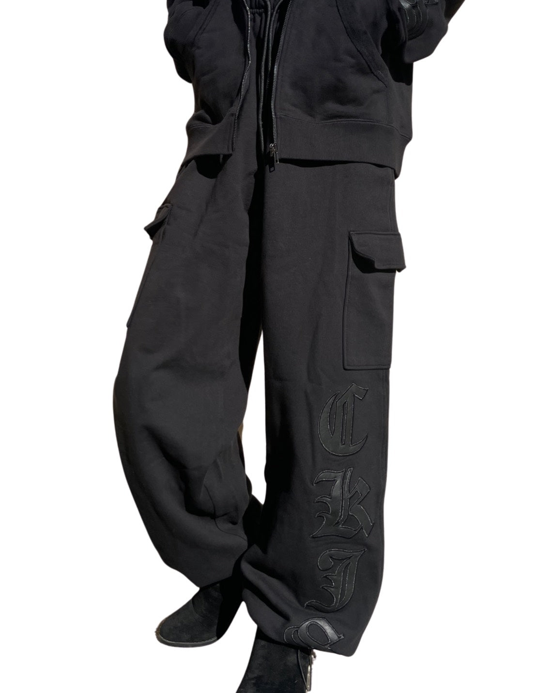 PUワッペンカーゴパンツ UNISEX