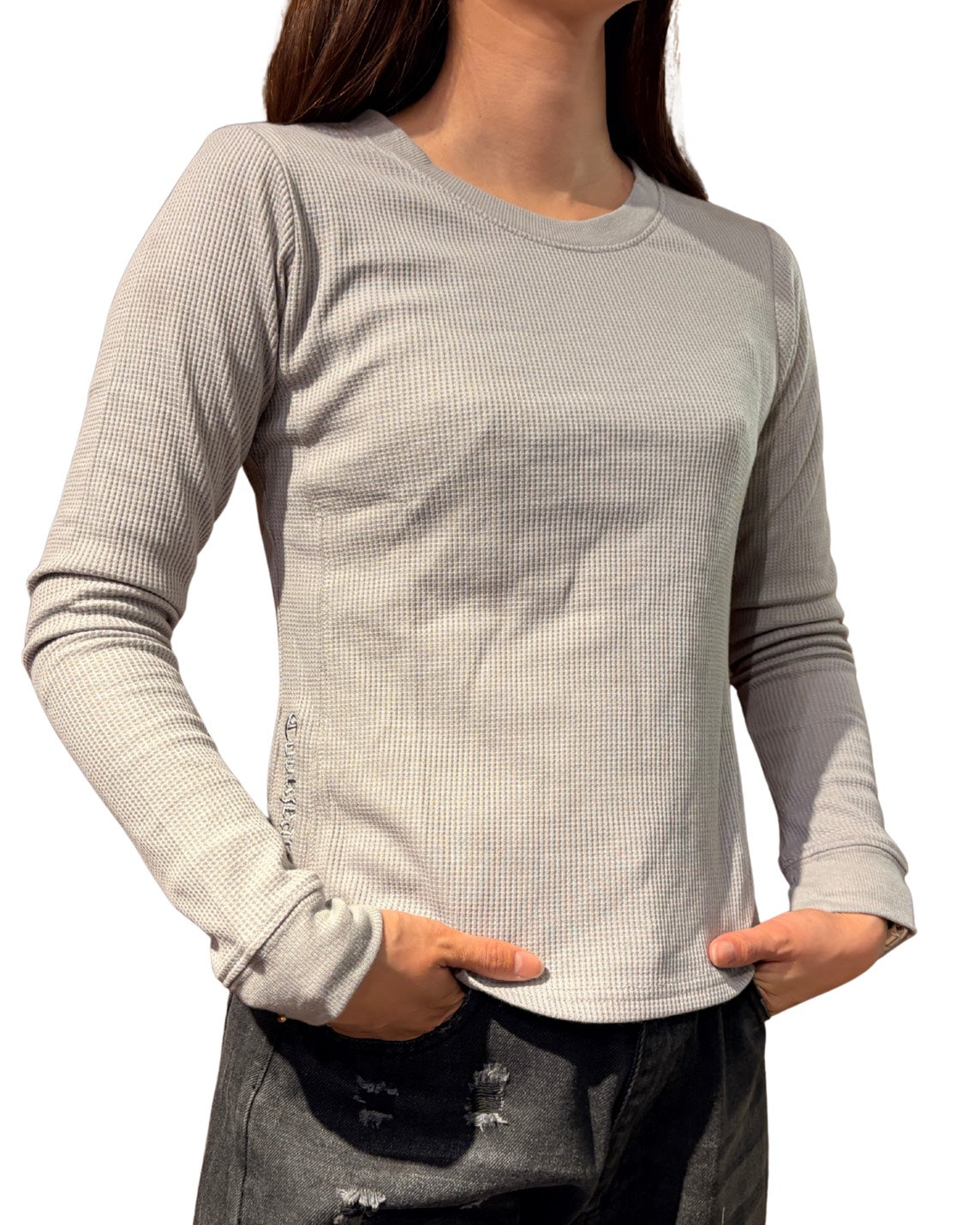 WOMEN 165cm グレー/サイズF着用