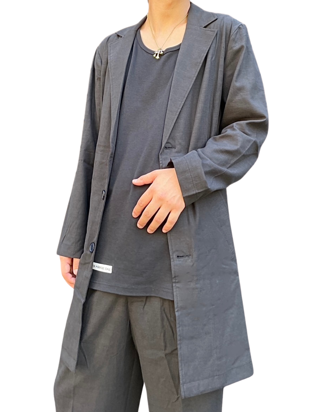 MEN 178cm ブラック サイズ2着用