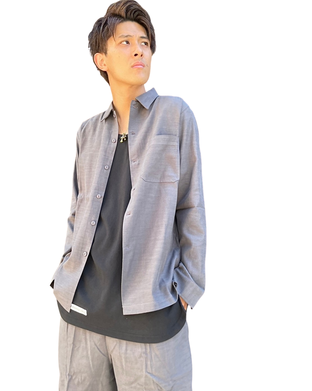 MEN 178cm グレー サイズ2着用