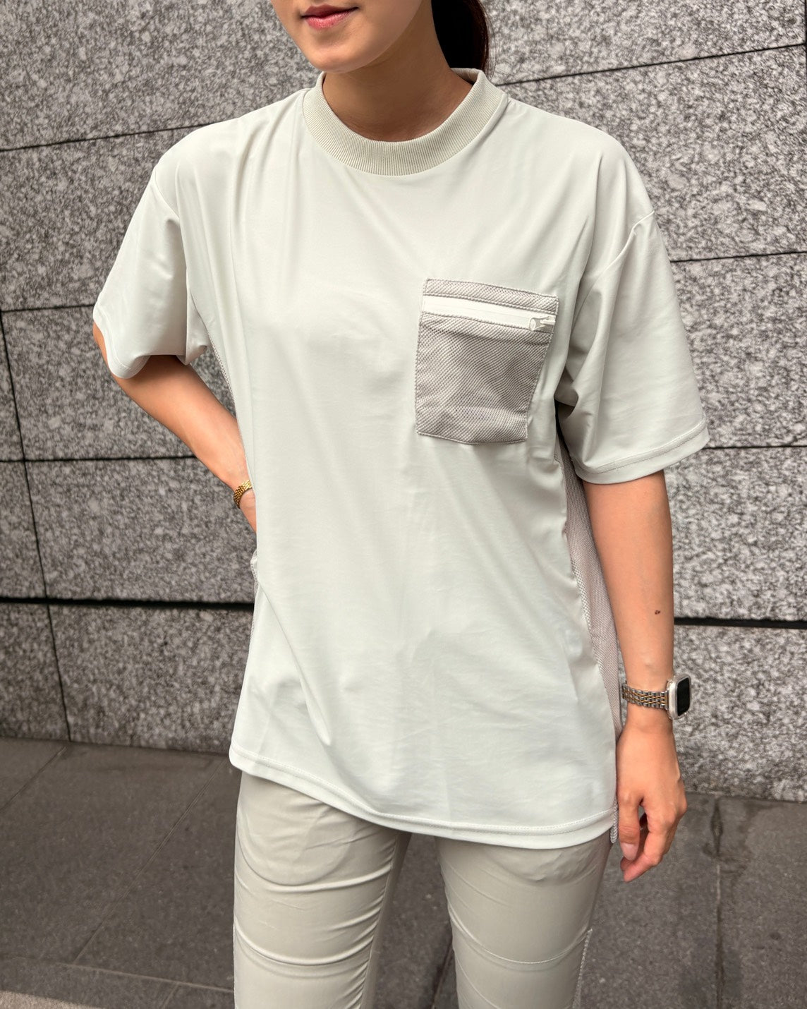 WOMEN 165cm グレー/サイズ1着用