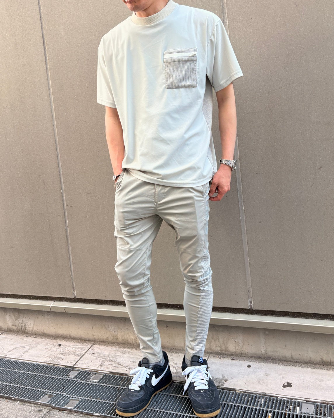 サイドメッシュT UNISEX