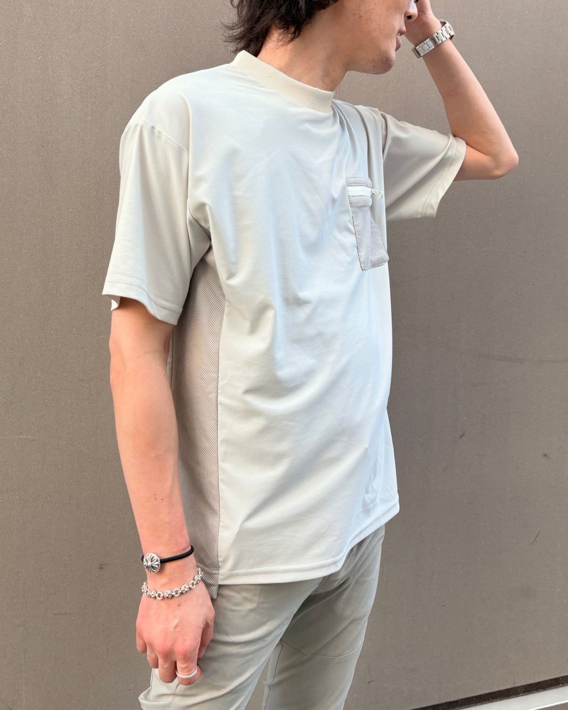 サイドメッシュT UNISEX