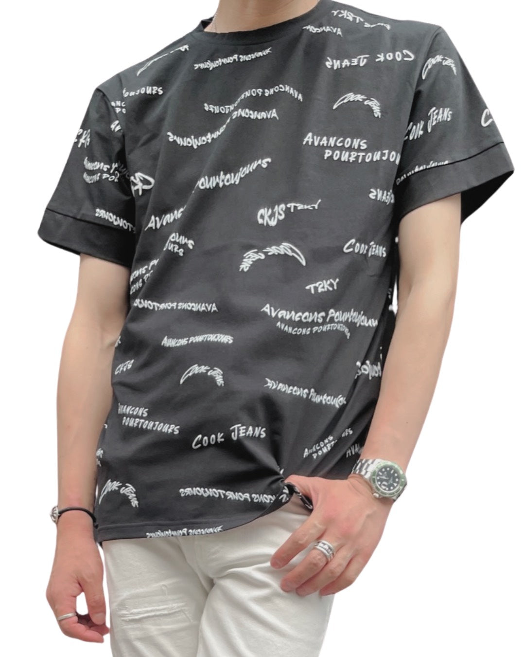 CJロゴPTロゴクルー UNISEX