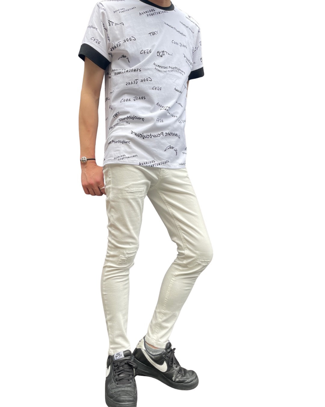CJロゴPTロゴクルー UNISEX
