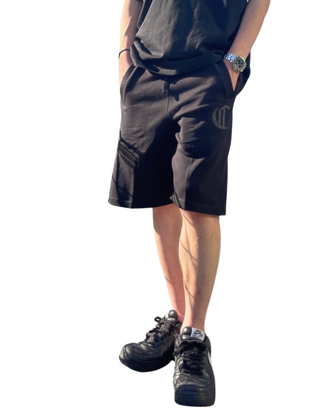 PUワッペンパンツ MEN