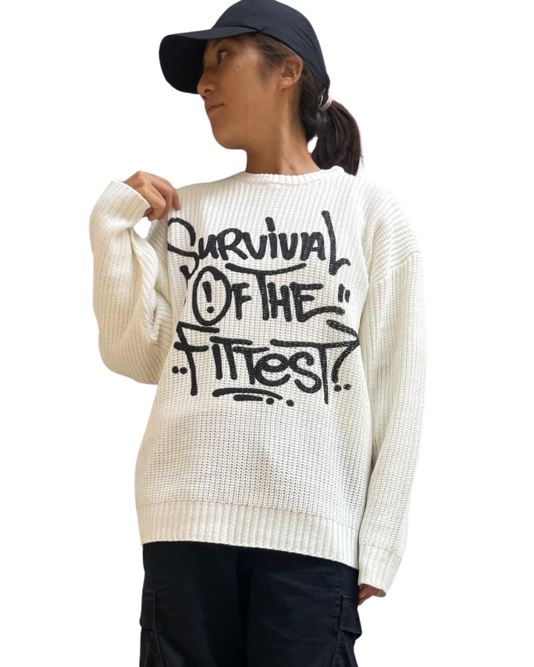 FITTESTプリントニット UNISEX