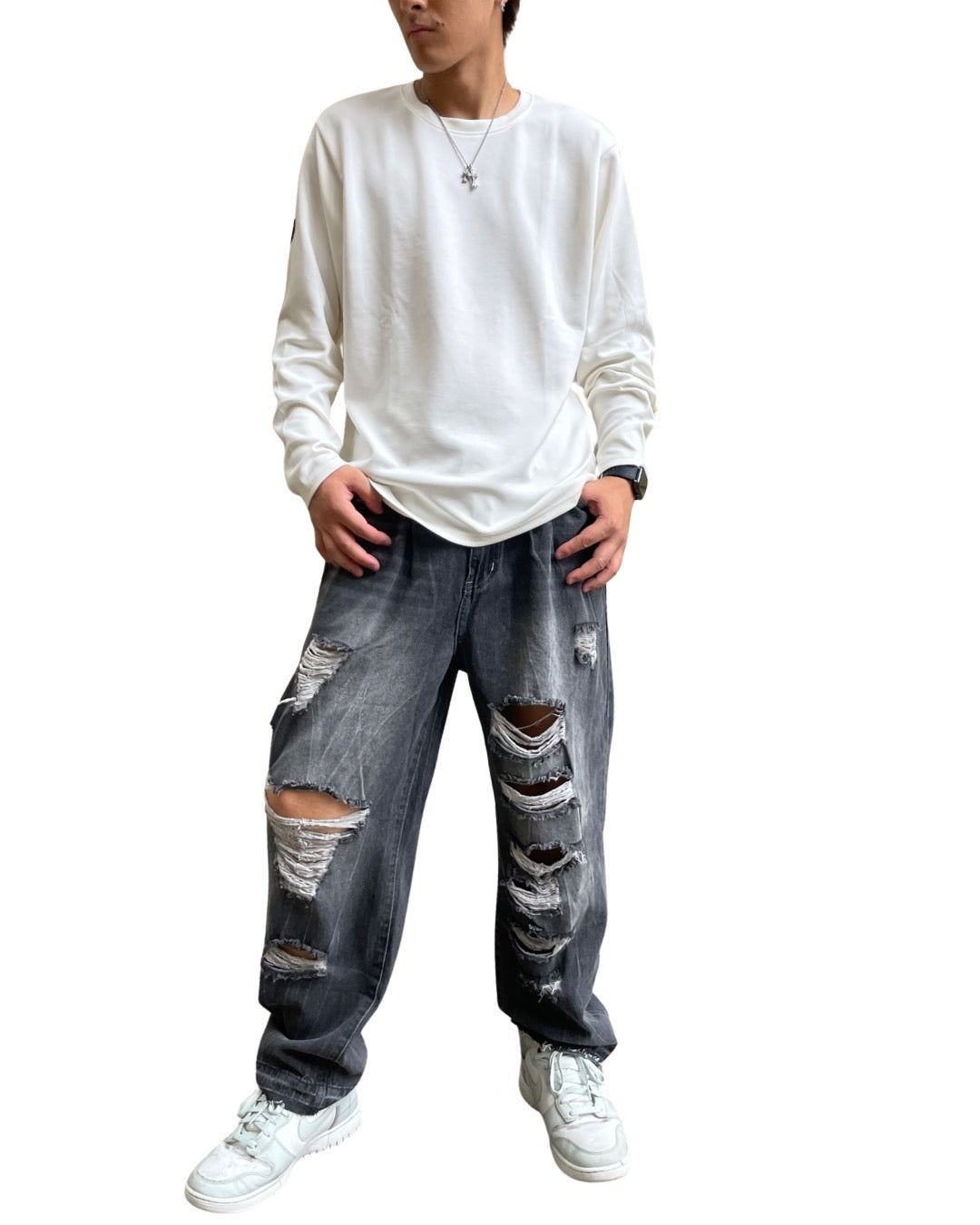 CJPATCHクルーネック UNISEX