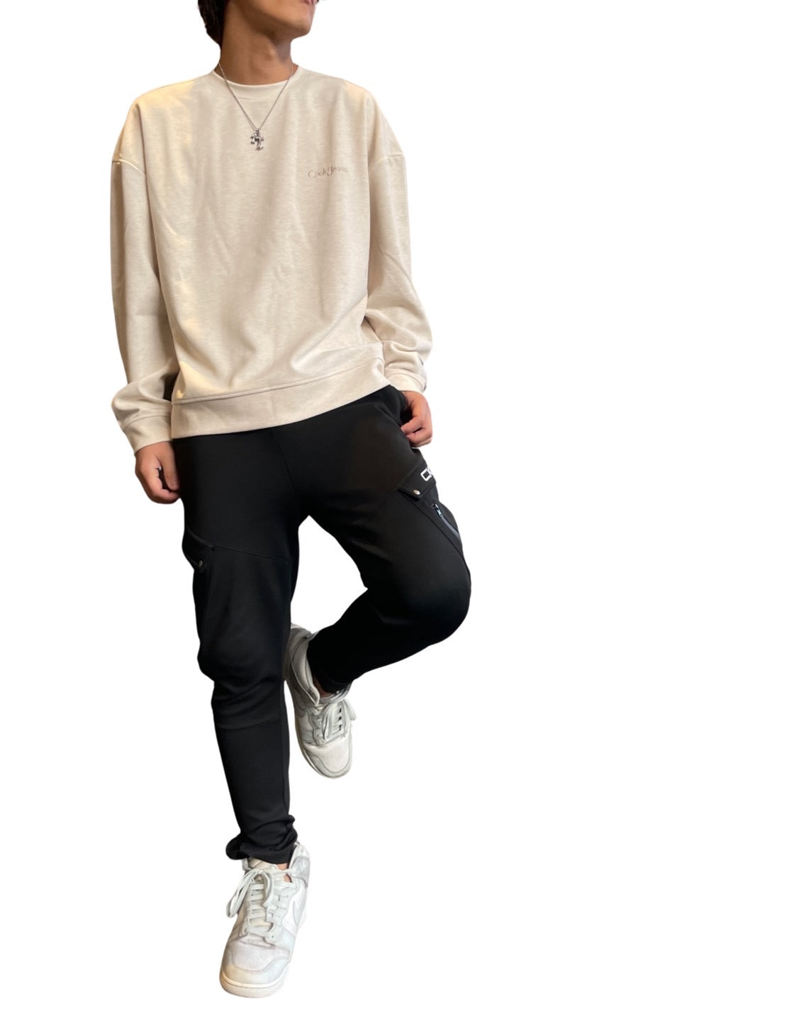 COOKJEANS刺繍クルー UNISEX