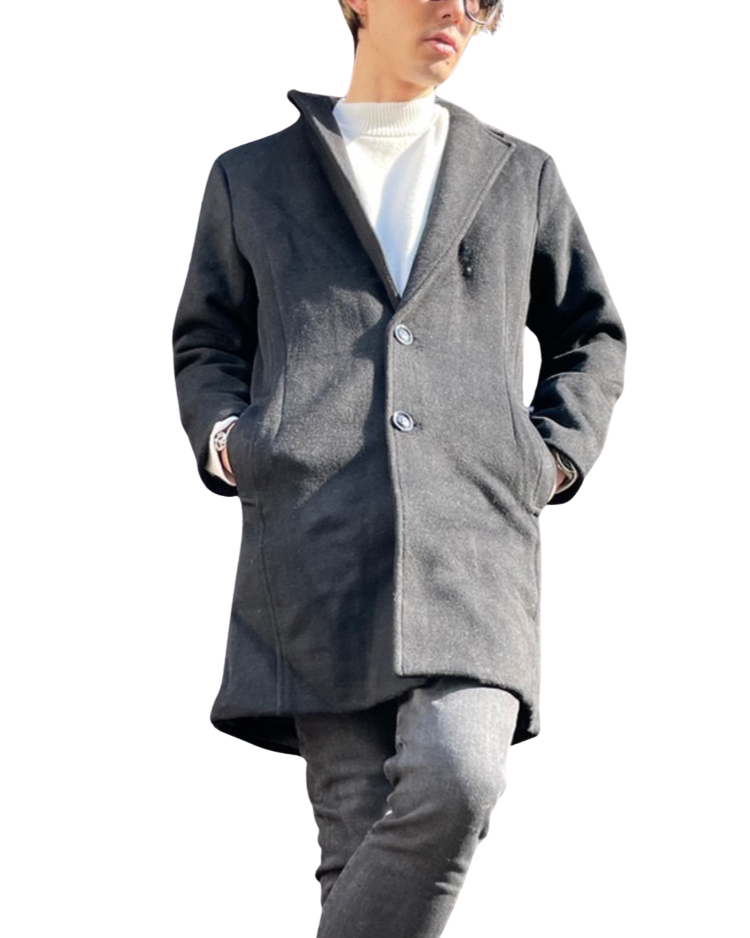 MEN 170cm ブラック/サイズ1着用