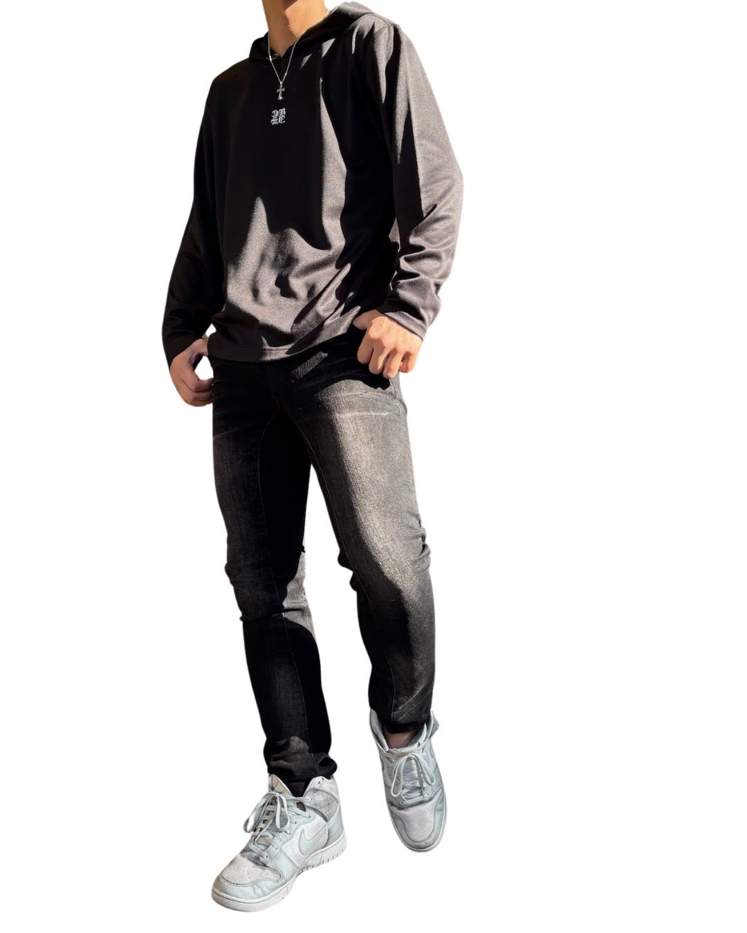 CJBOX刺繍パーカー UNISEX