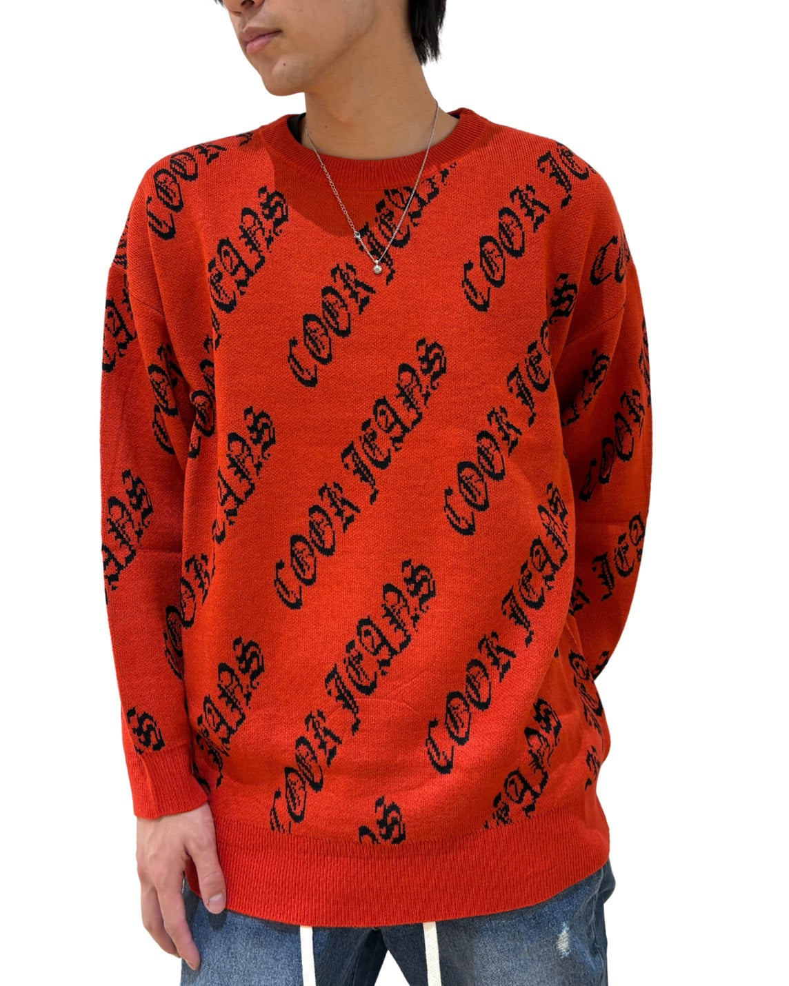 MEN 175cm レッド サイズ2着用