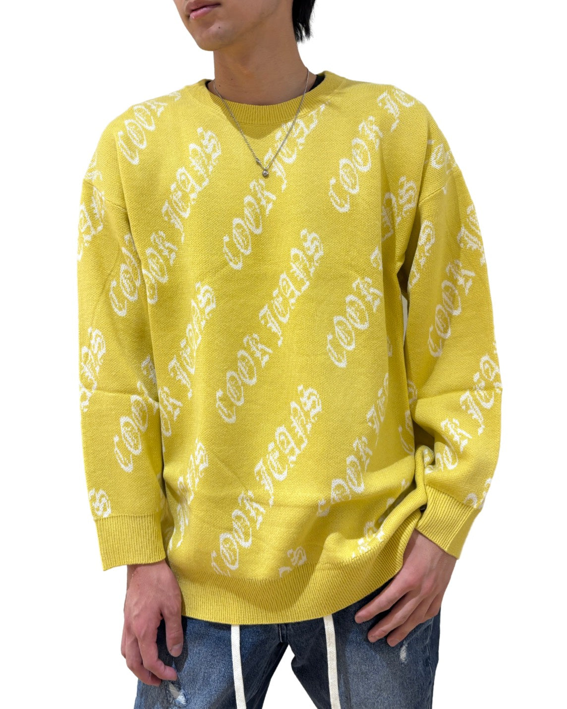 MEN 175cm イエロー サイズ2着用